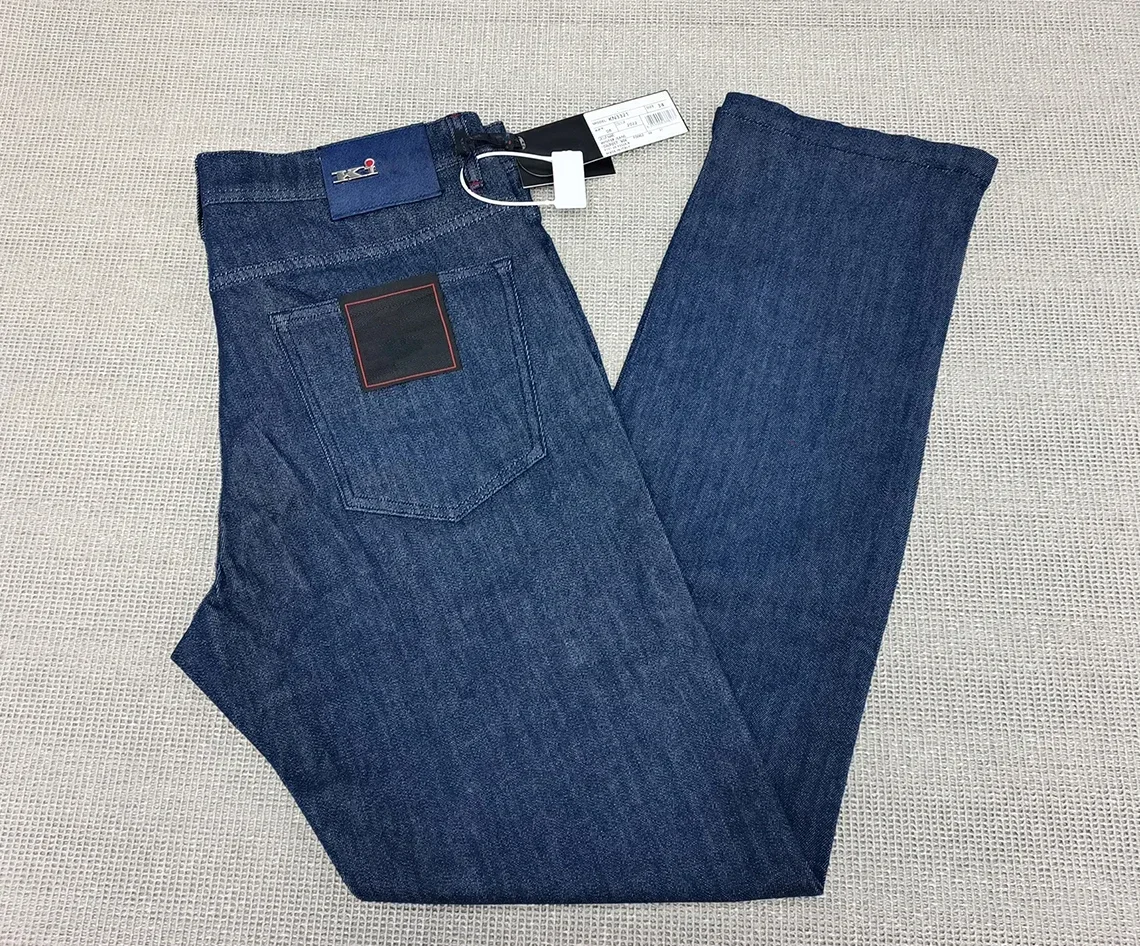 Embroidery On Jeans - OECHSLI jean coton mince hommes 2025