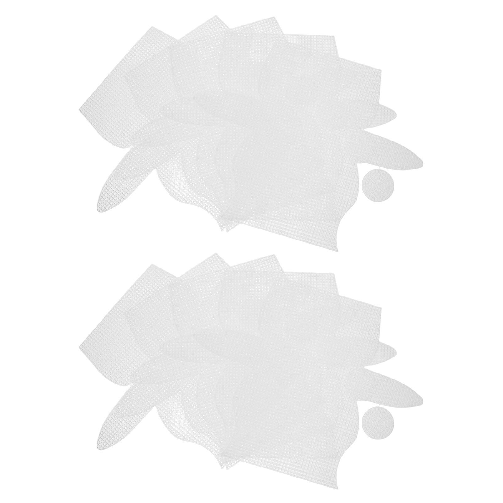 Embroidery Sheet - Lot de 10 feuilles de maille