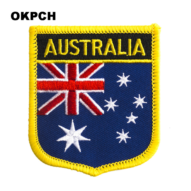 Embroidery Australia - Écussons de broderie en forme de