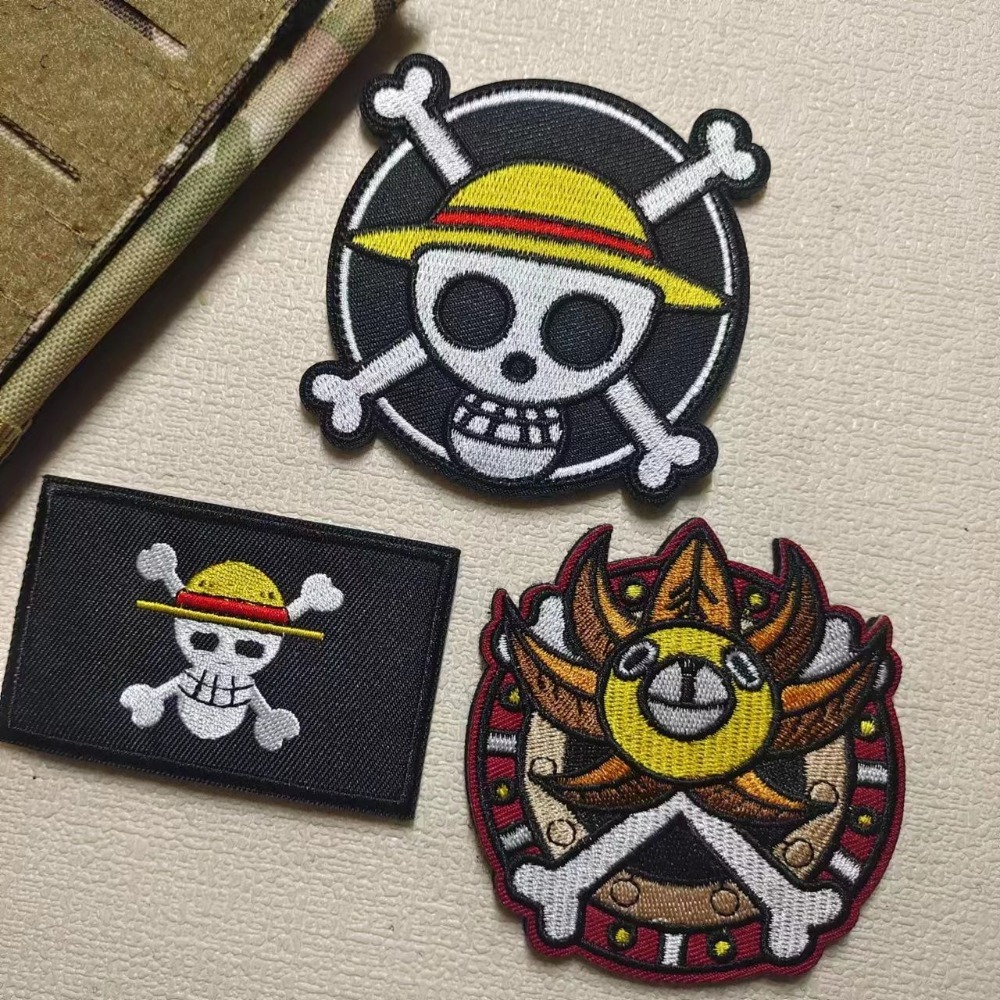 Embroidery Patch - Patch brodé One Piece Badg Cartoon