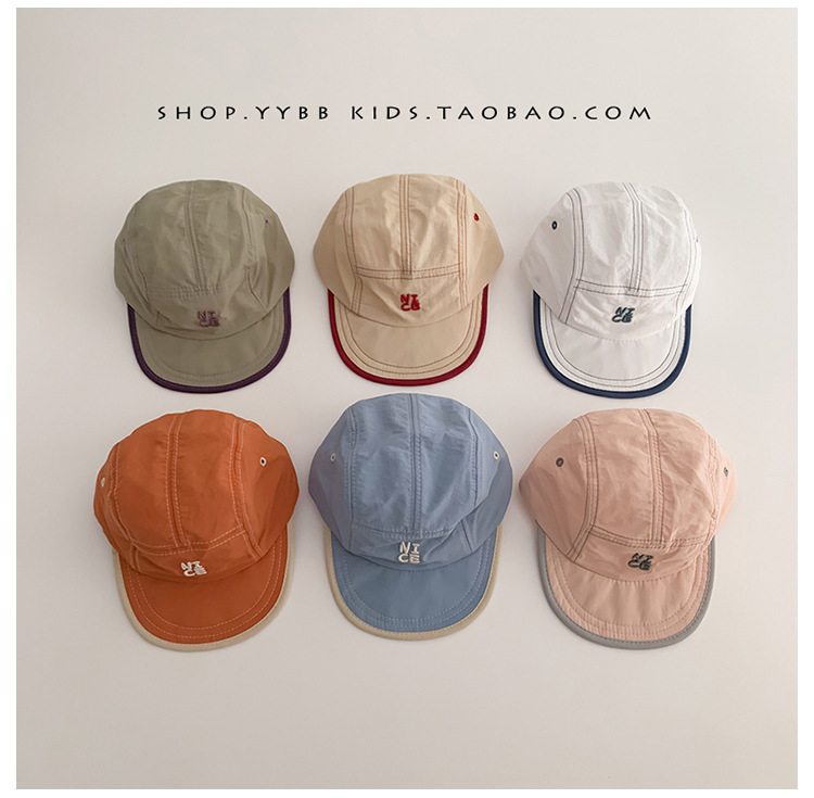 Embroidery Font - Casquette d'été à séchage rapide pour