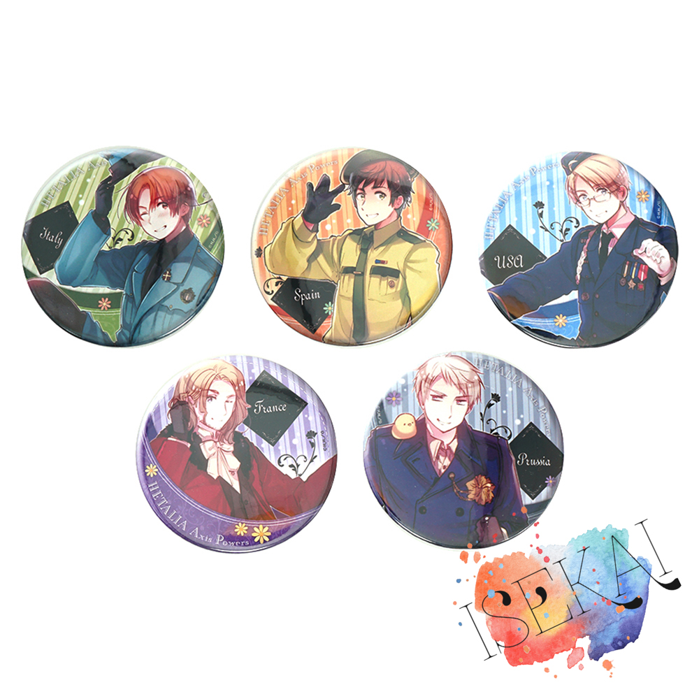 Embroidery Australia - Badge Anime Axis Power HETALIA Italie
