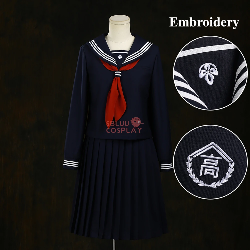 Embroidery Outfit - SBluuCosplay Shimizu Hinako Cosplay Costume broderie