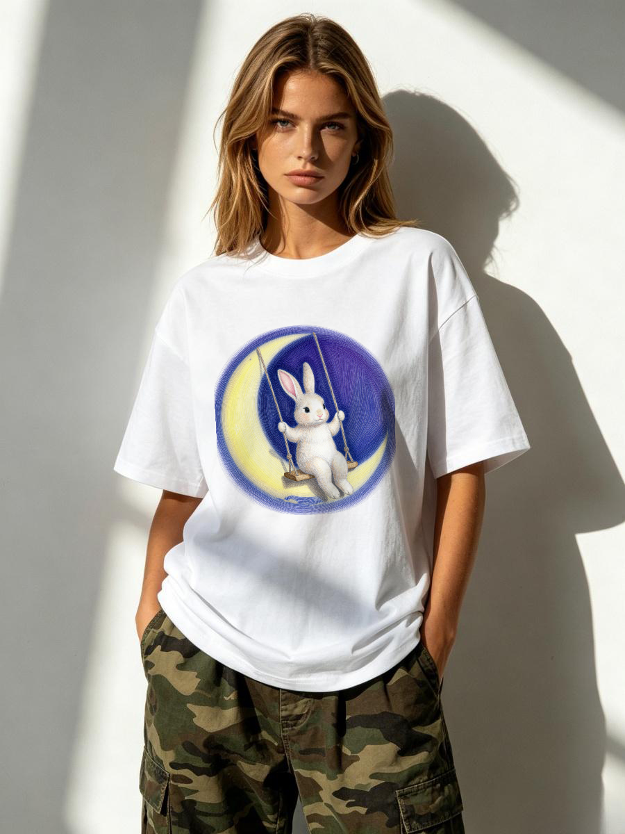 Embroidery Moisturizer - T-shirts multicolores brodés, à séchage rapide,