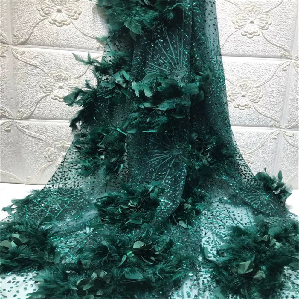 Embroidery Wedding - Tissu de créateur pour robe de