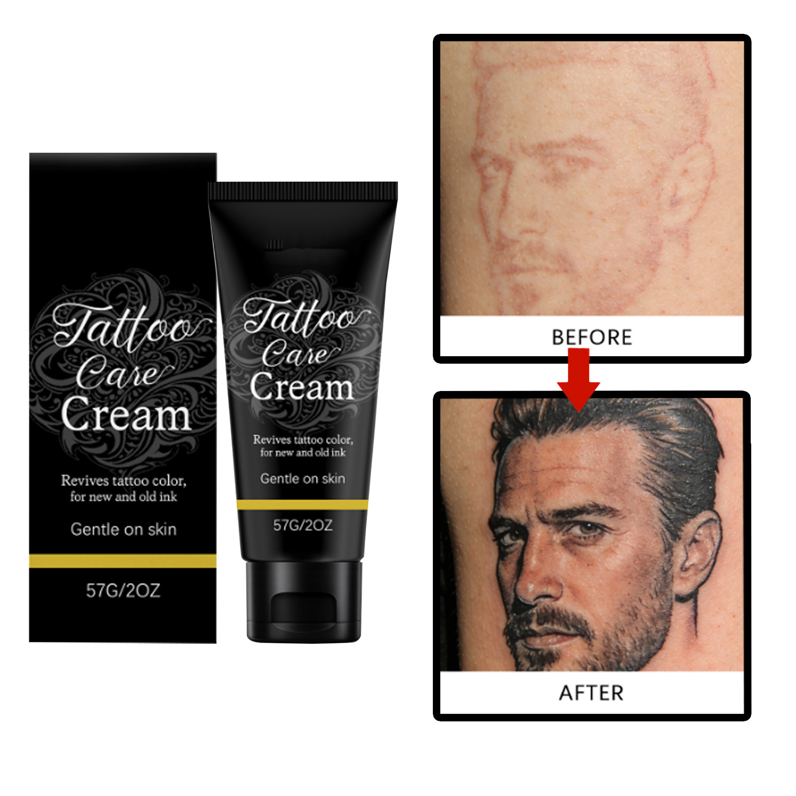 Embroidery Moisturizer - Crème de soin après tatouage, fixation