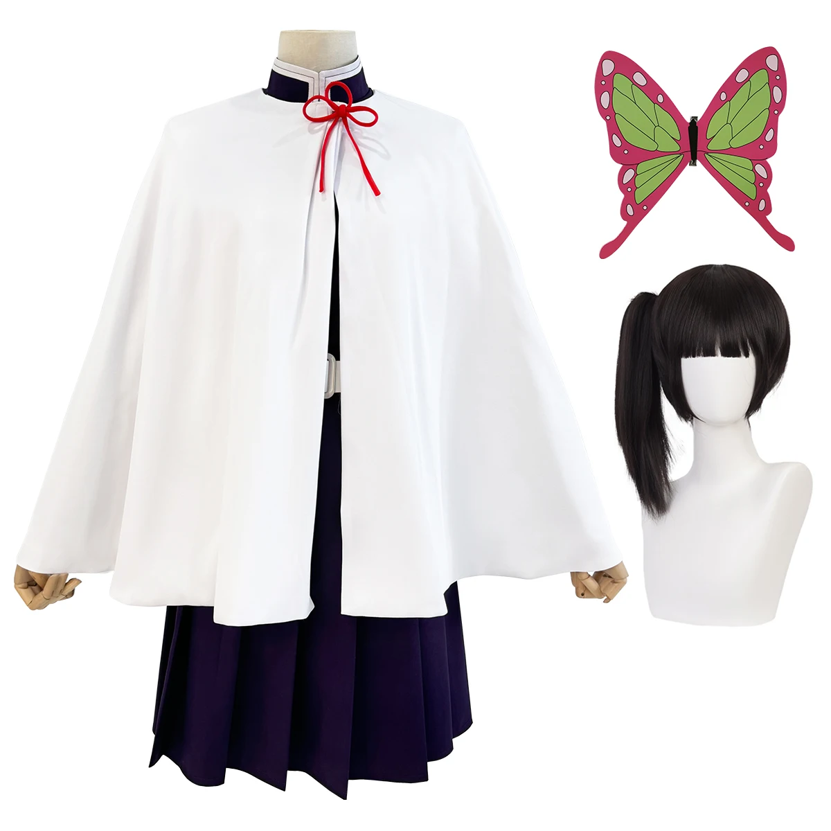 Embroidery White - HOLOUN Anime Tsuyuri Kanawo Costume de