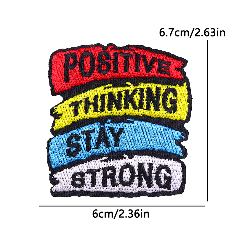 Patch de moral tactique brodé  - Embroidery Quote avis et prix