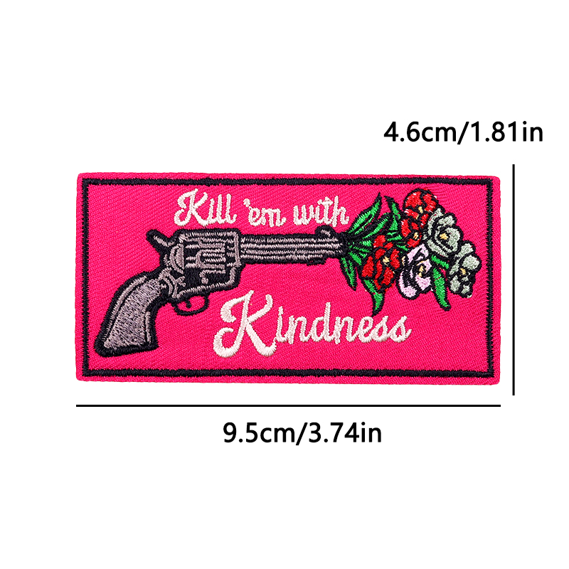 Patch de moral tactique brodé  - Embroidery Quote avis et prix