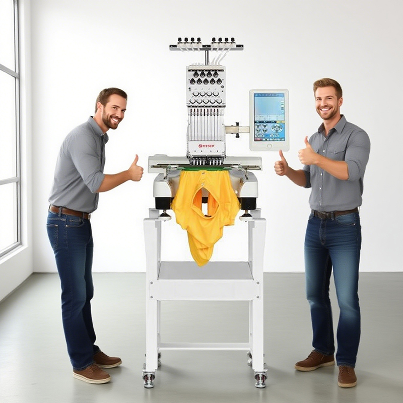 Machine à broder industrielle  - Embroidery Machine avis et prix