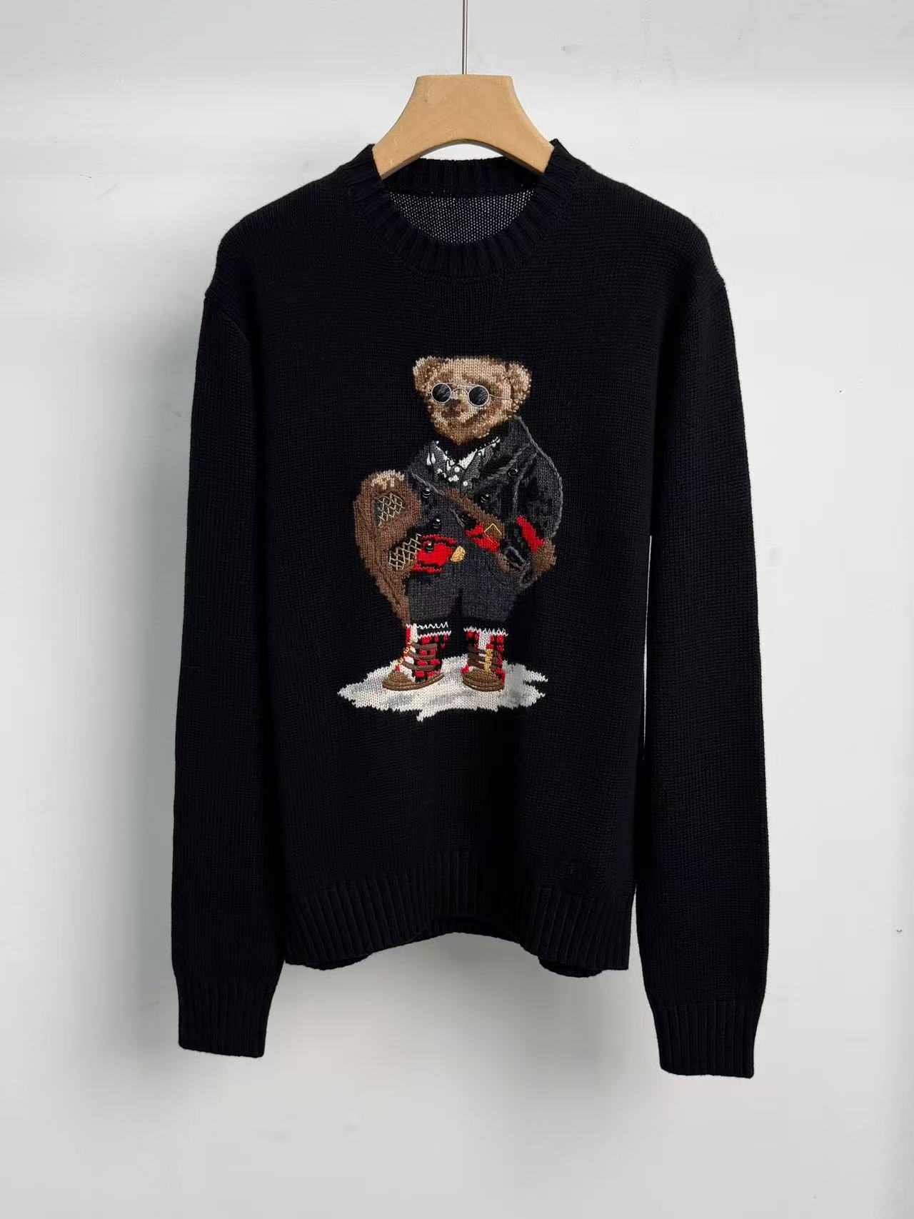 Pull tricoté unisexe d'hiver,  - Embroidery Thread Yarn avis et prix
