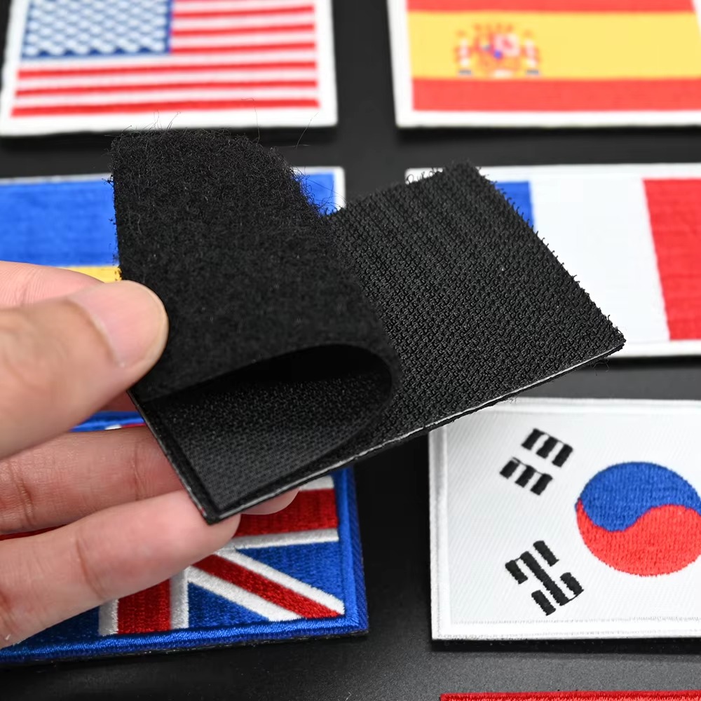 Patchs brodés drapeaux US, UK, - Embroidery Australia avis et prix