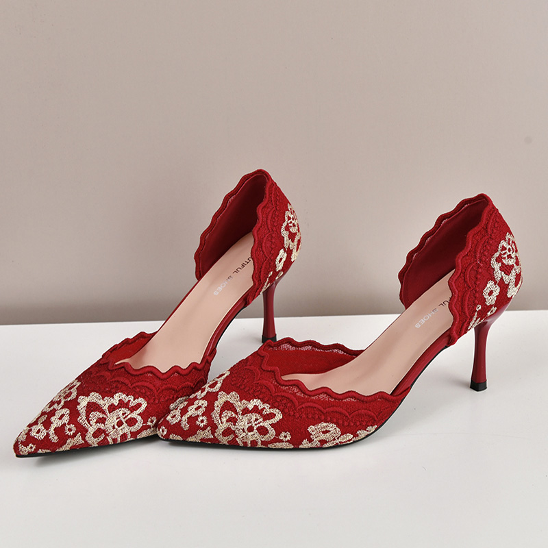 Chaussures de mariée de luxe e - Embroidery Wedding avis et prix