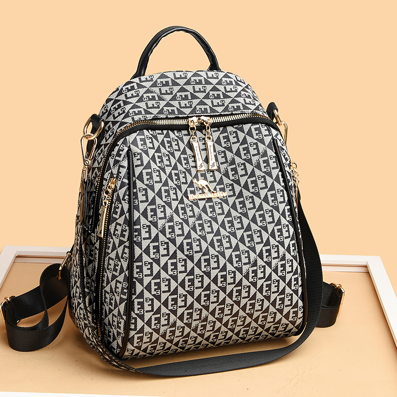 Sac à dos rétro de grande capa - Embroidery Font avis et prix