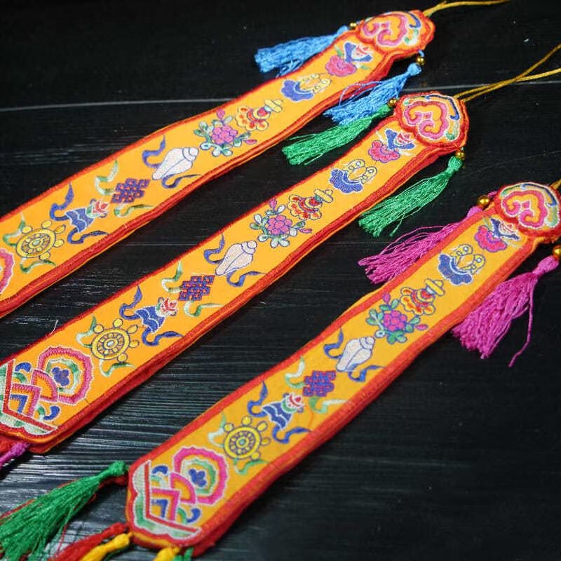 Huit drapeaux de bon augure fa - Embroidery Handicraft avis et prix