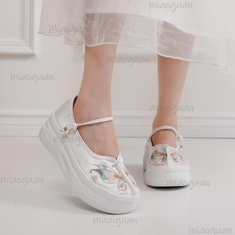 Chaussures Mary Janes à platef - Embroidery Style avis et prix