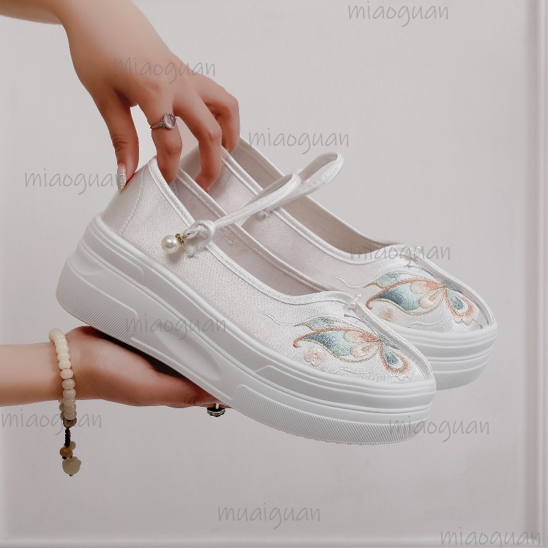Chaussures Mary Janes à platef - Embroidery Style avis et prix