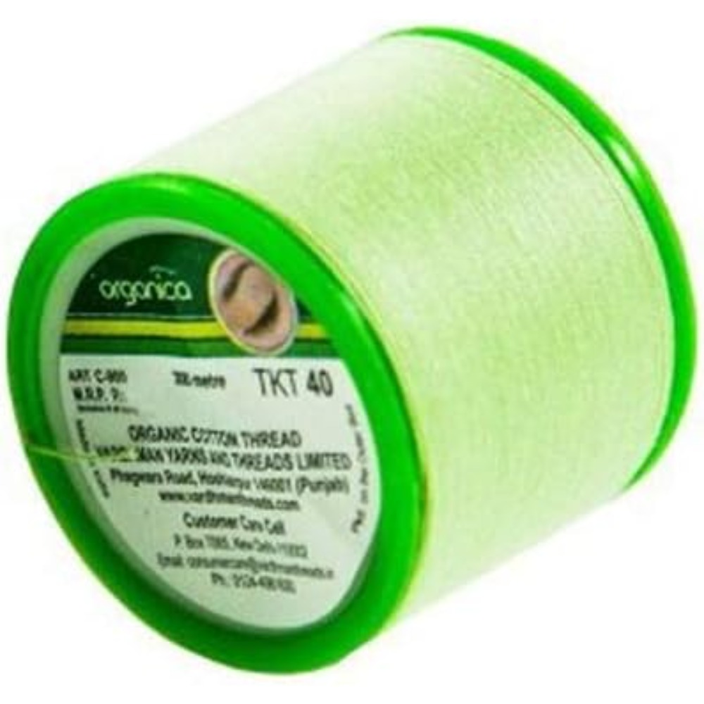 Fil à broder 100% coton, vert  - Embroidery Thread Yarn avis et prix