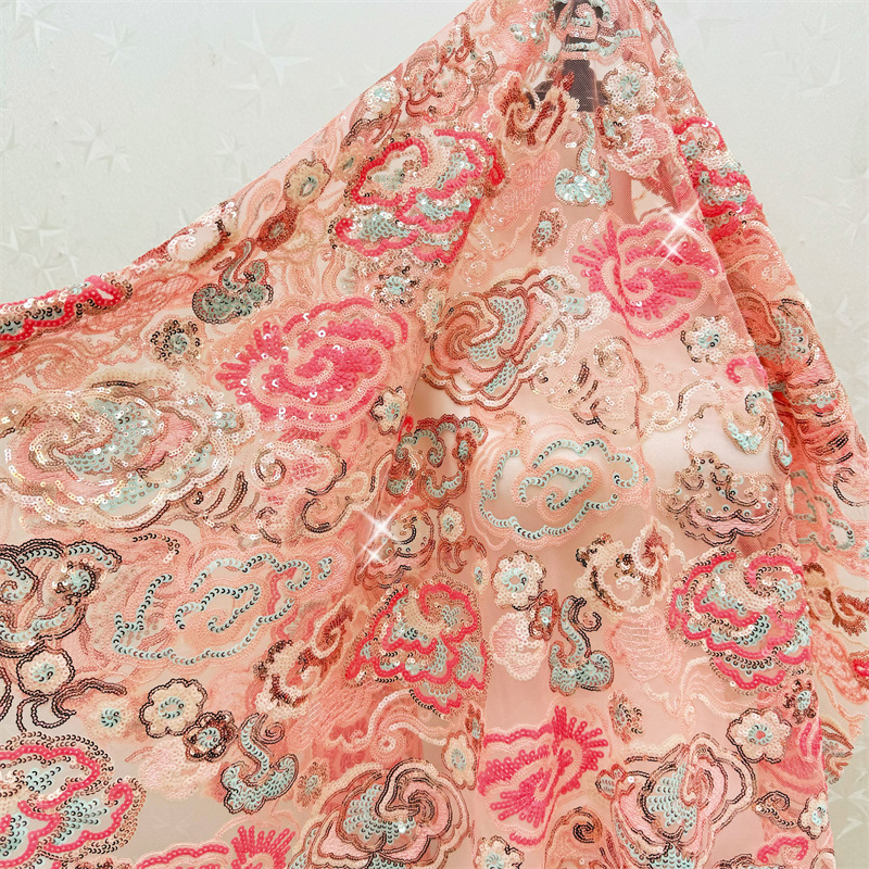 2 Yds/lot Tissu en dentelle br - Embroidery Needle avis et prix