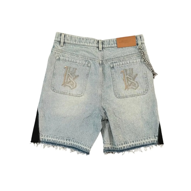 Short en jean rétro américain  - Embroidery On Jeans avis et prix