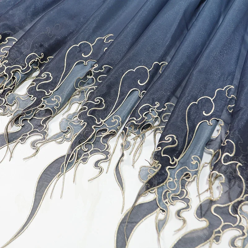 Tissu à dégradé de feuilles de - Embroidery Wedding avis et prix