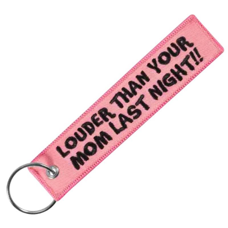 Porte-clés brodé « Plus fort q - Embroidery Quote avis et prix