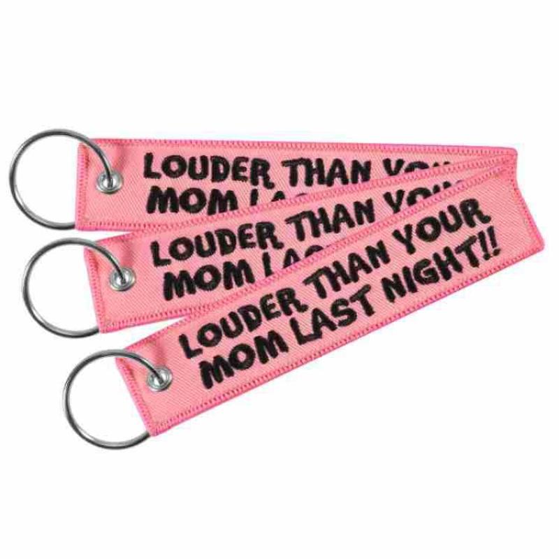 Porte-clés brodé « Plus fort q - Embroidery Quote avis et prix