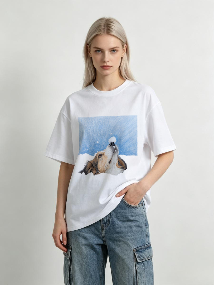 T-shirts basiques pour le bure - Embroidery Moisturizer avis et prix