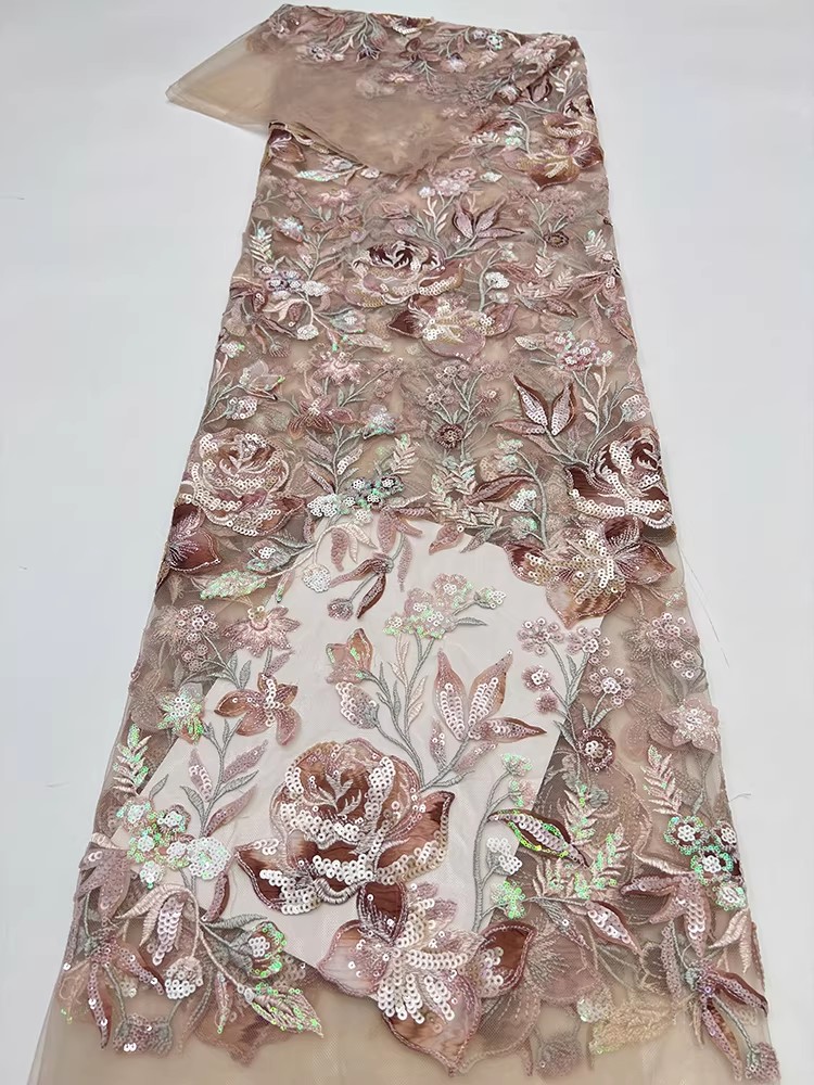 Nouveau tissu en maille de 1 y - Embroidery Wedding avis et prix