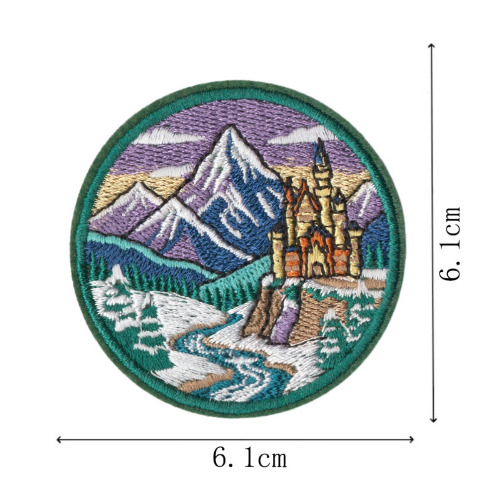 Patch brodé motif repère urbai - Embroidery Australia avis et prix