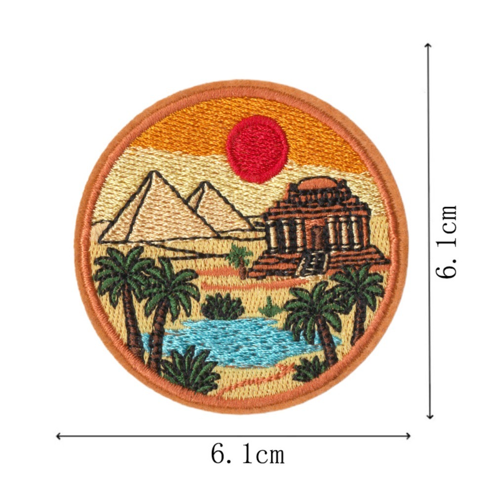 Patch brodé motif repère urbai - Embroidery Australia avis et prix