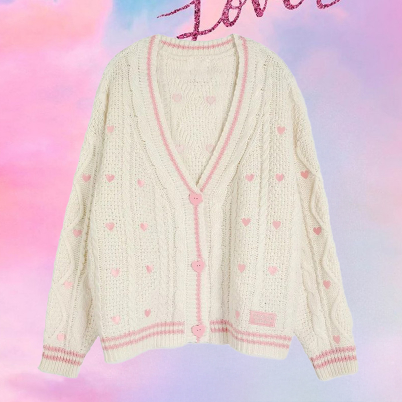 Cardigan d'amant avec bouton d - Embroidery Thread Yarn avis et prix