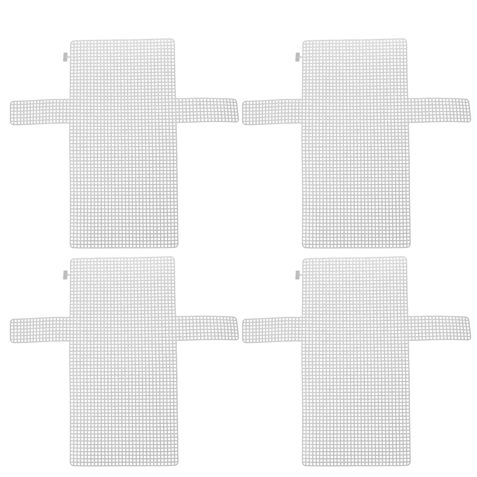 Lot de 4 panneaux en plastique - Embroidery Sheet avis et prix