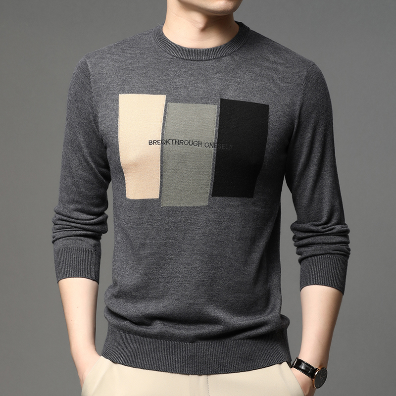 Pull tricoté jacquard pour hom - Embroidery Font avis et prix