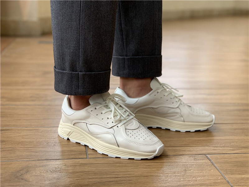 Chaussures décontractées à lac - Embroidery White avis et prix
