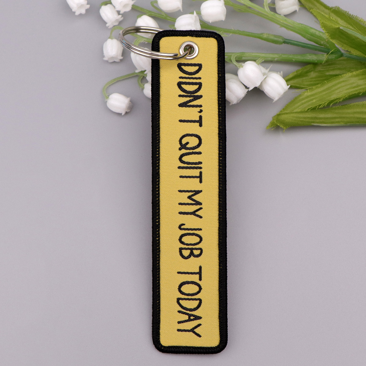 Porte-clés citations espagnole - Embroidery Quote avis et prix