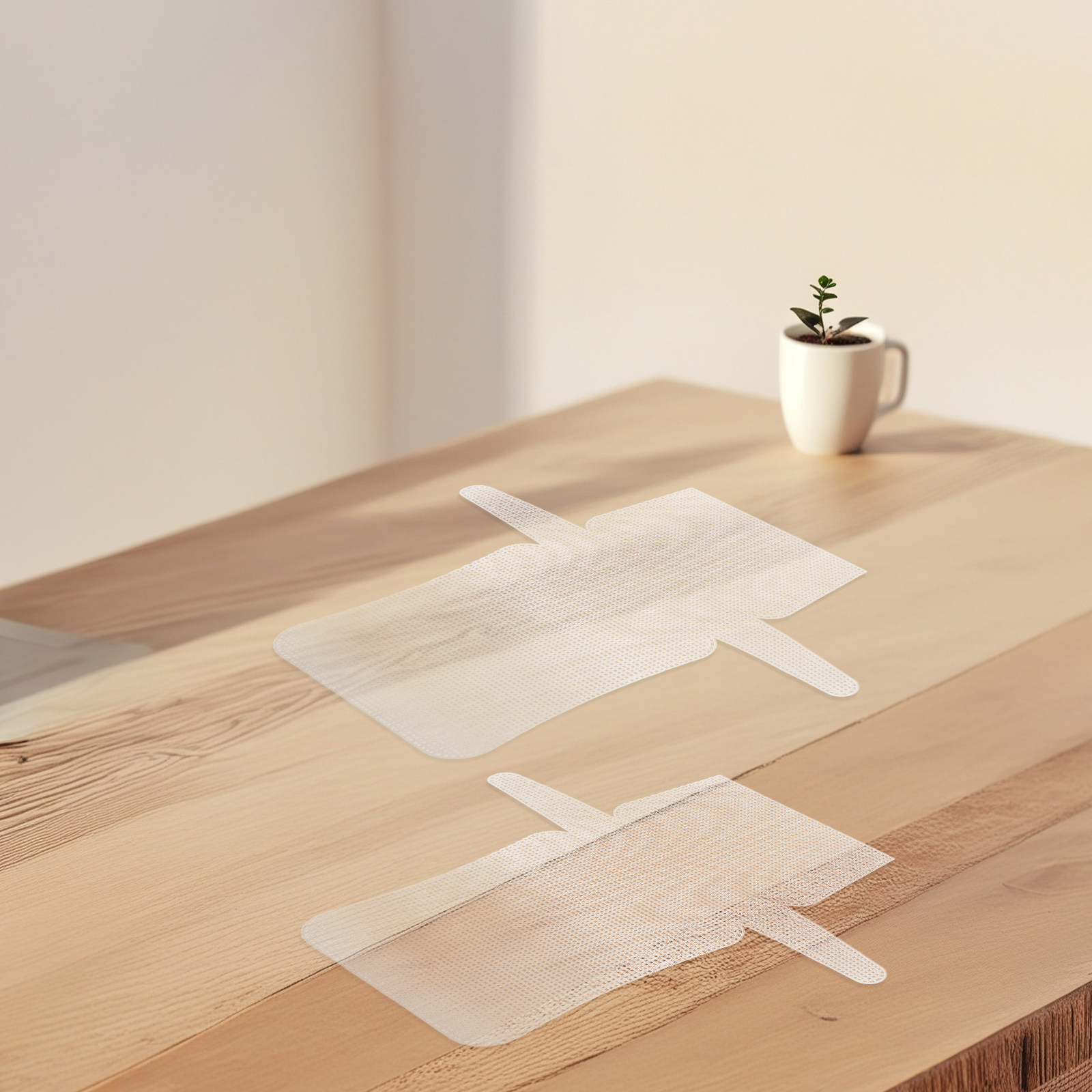 4 pièces de toiles en plastiqu - Embroidery Sheet avis et prix