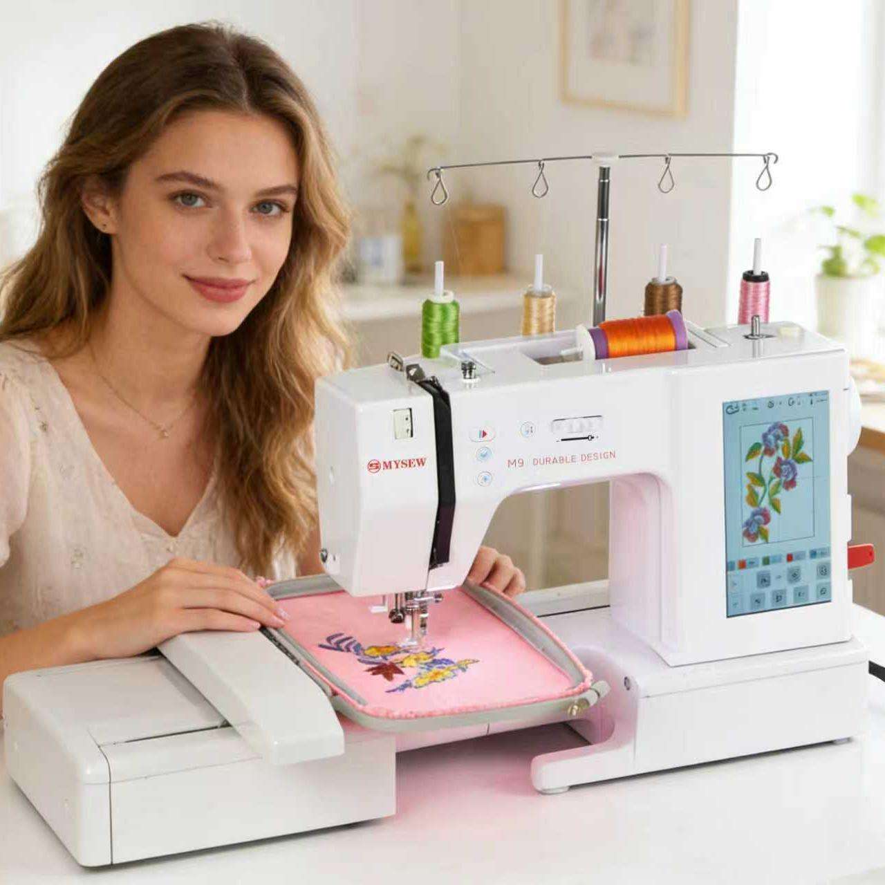 MYSEW M9 Machine à broder info - Embroidery Machine avis et prix