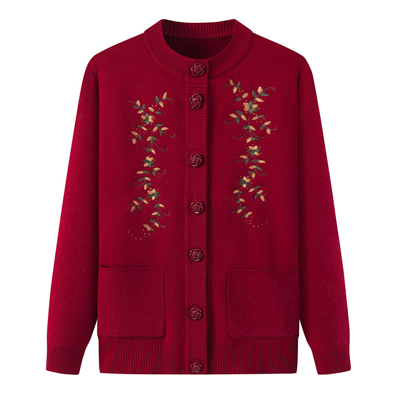 Manteau Cardigan tricoté pour  - Embroidery Thread Yarn avis et prix