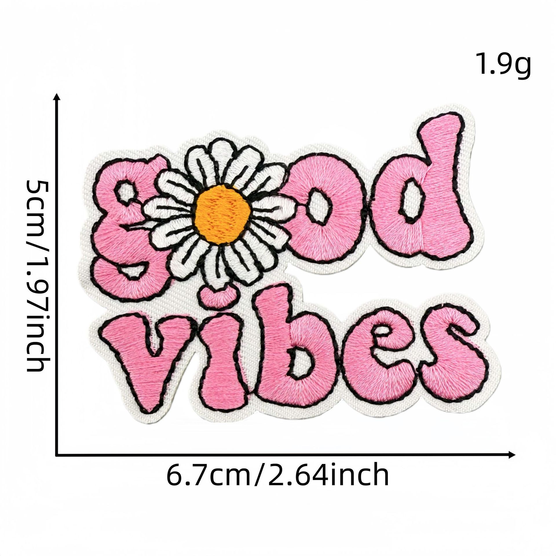 Patchs de broderie esthétiques - Embroidery Quote avis et prix