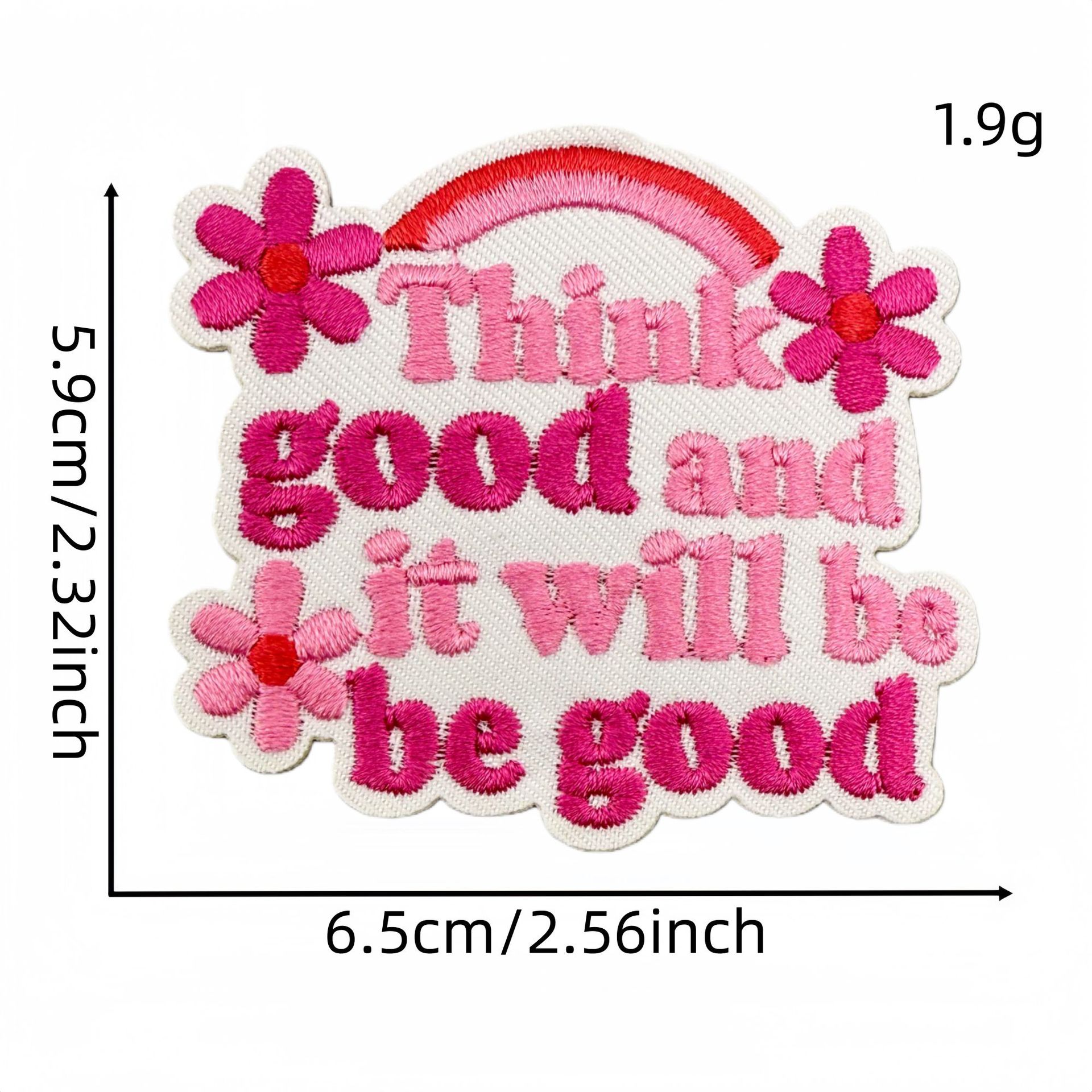 Patchs de broderie esthétiques - Embroidery Quote avis et prix
