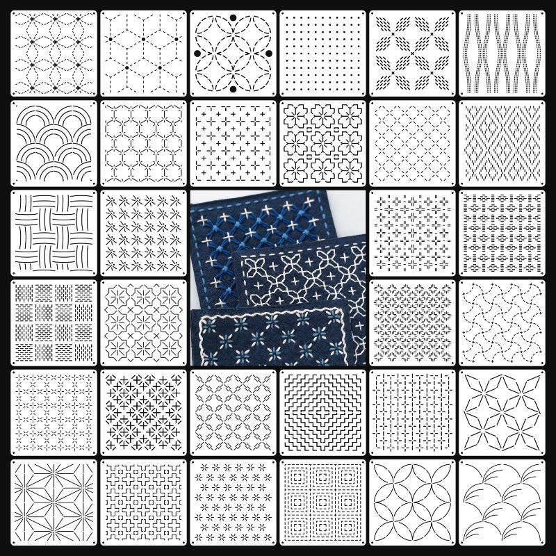 9/32 Pièces Pochoirs de Broder - Embroidery Handicraft avis et prix