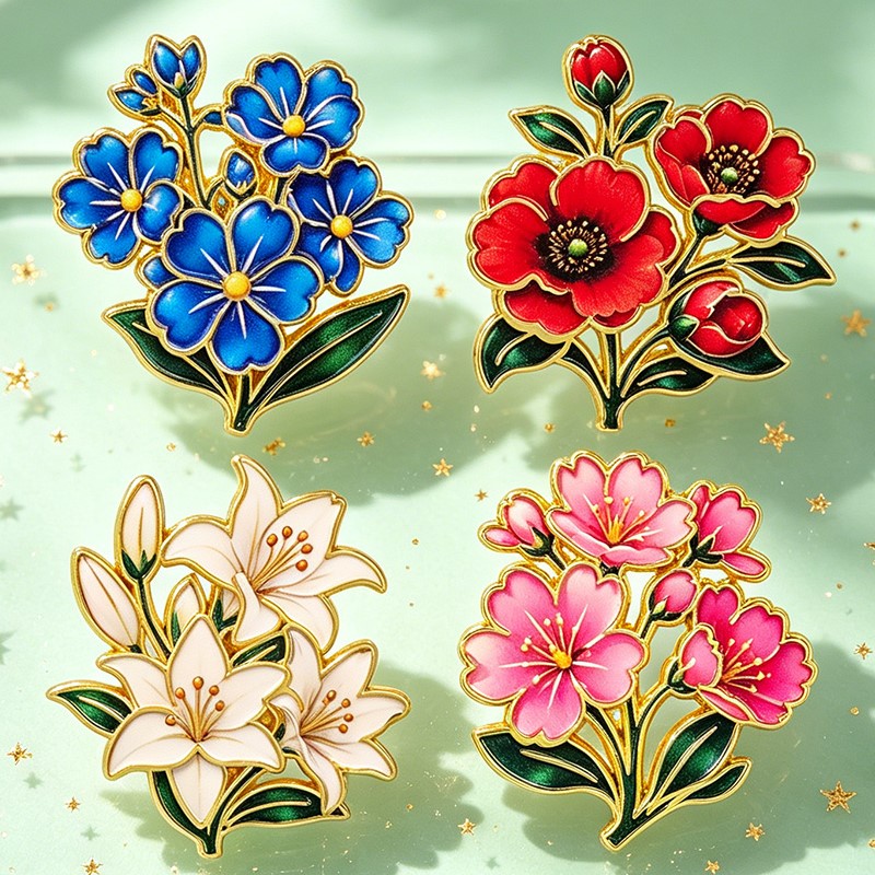 Broche Émail Vintage Mignonne  - Embroidery Outfit avis et prix