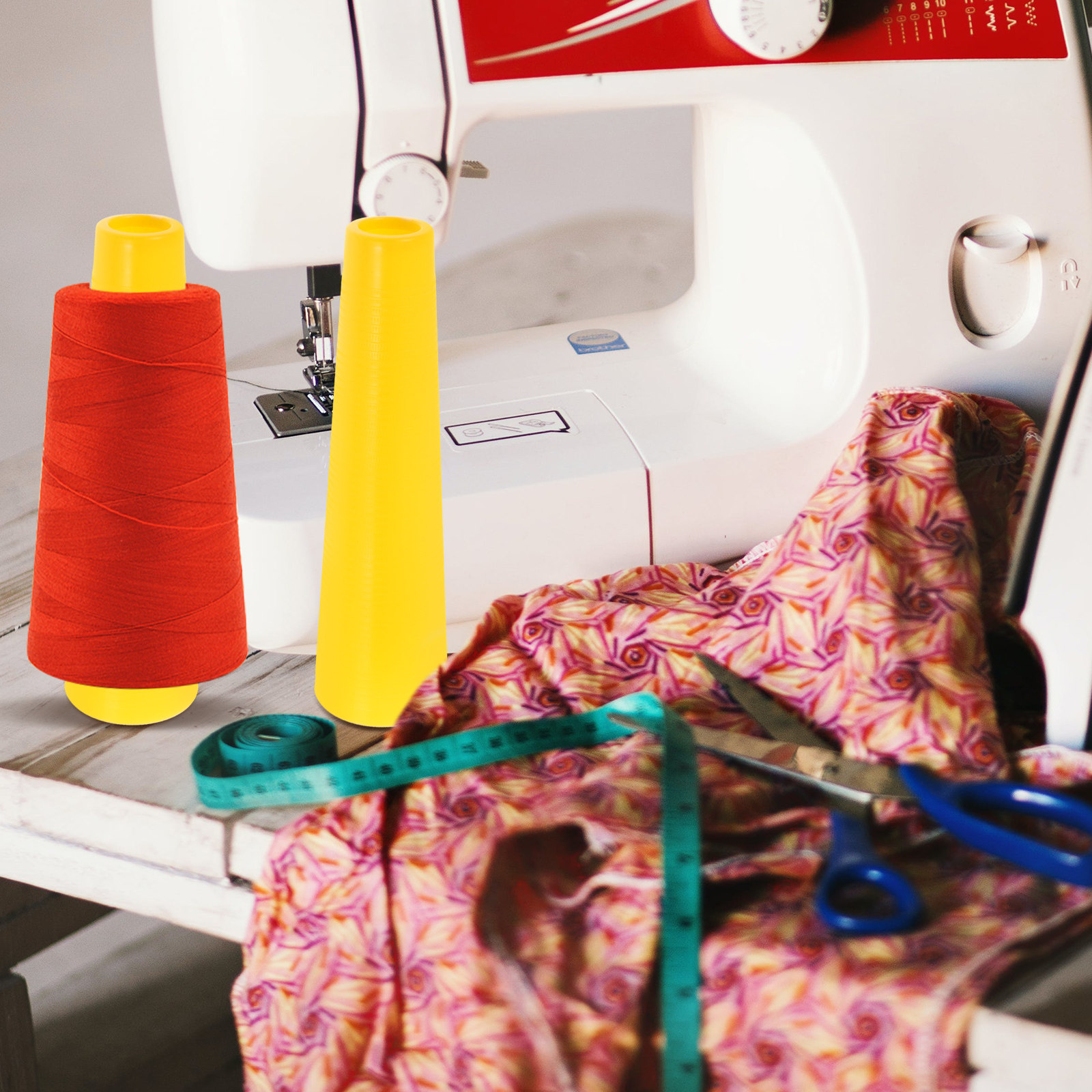 10 bobines coniques en plastiq - Embroidery Thread Yarn avis et prix
