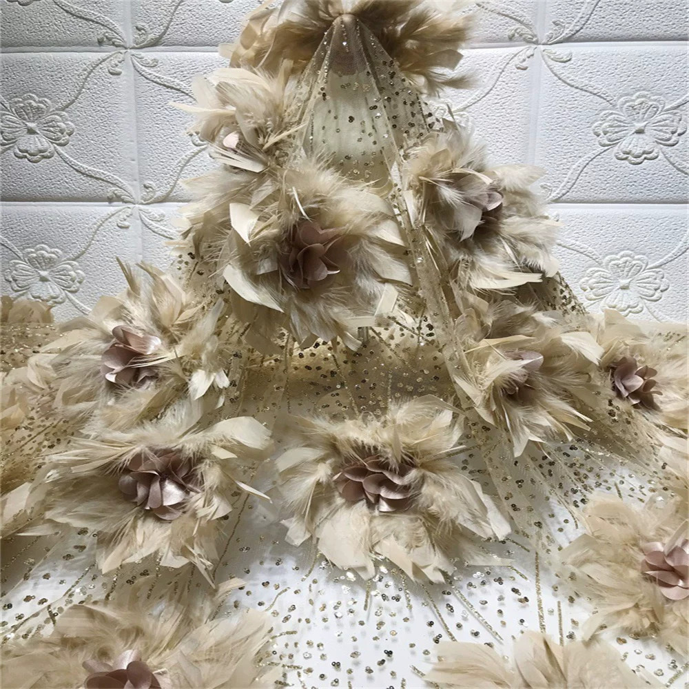 Tissu de créateur pour robe de - Embroidery Wedding avis et prix