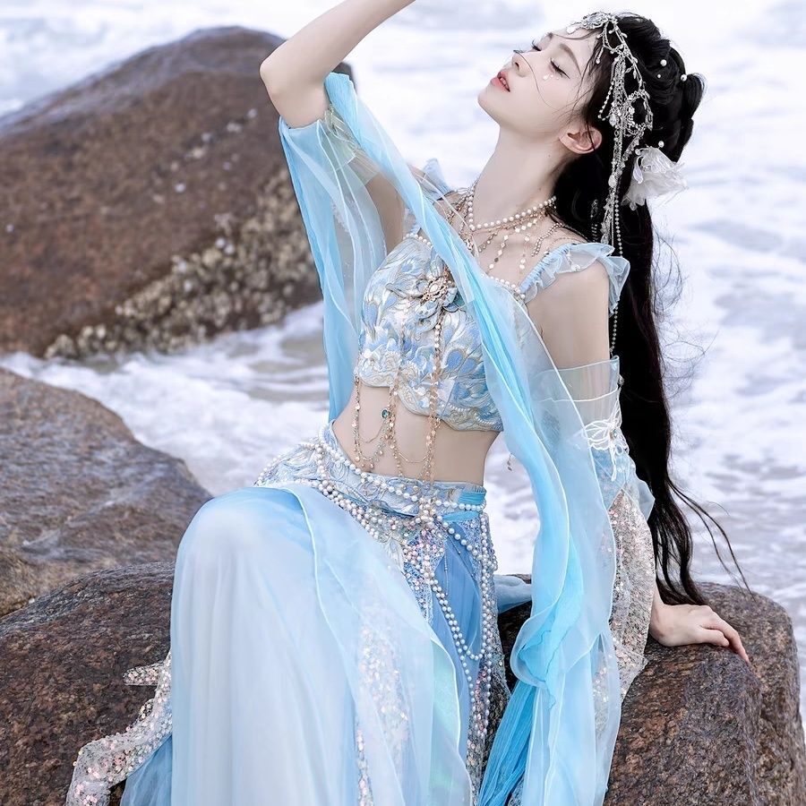 Nouvelle Robe Hanfu Élégante S - Embroidery Style avis et prix