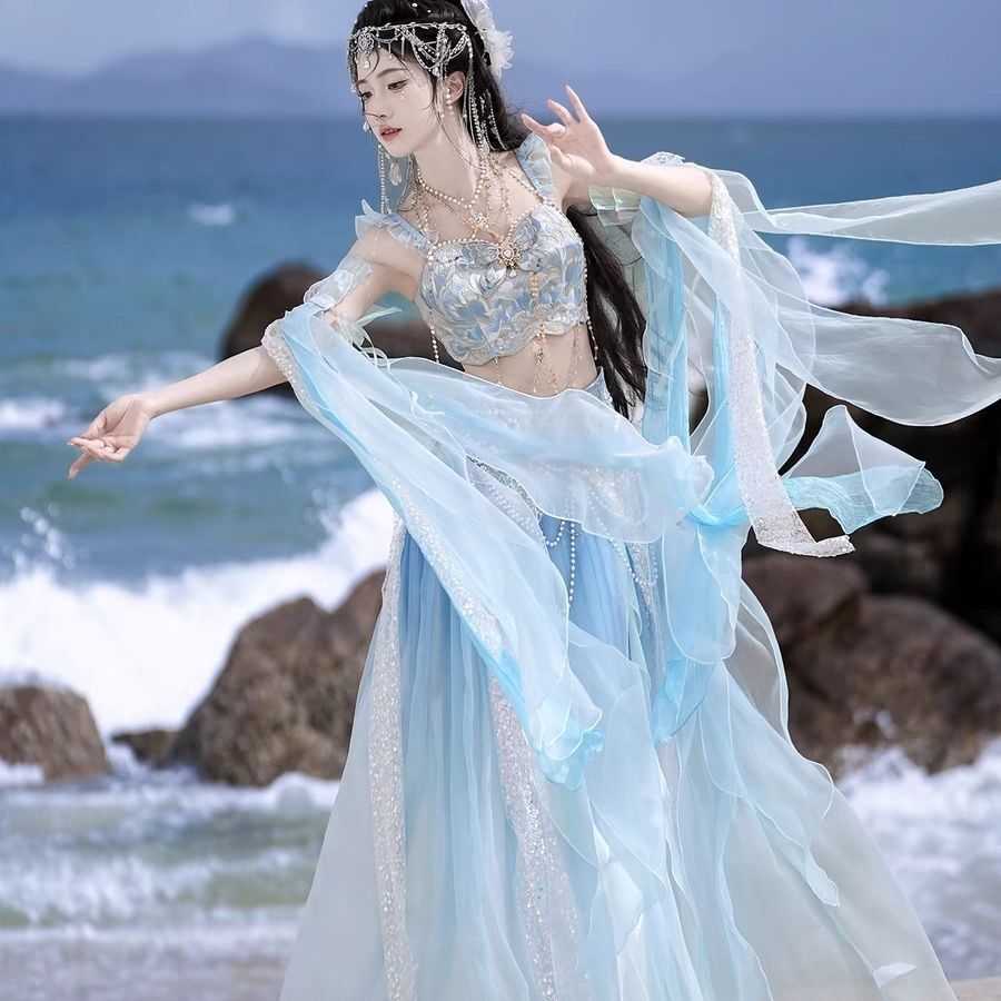 Nouvelle Robe Hanfu Élégante S - Embroidery Style avis et prix