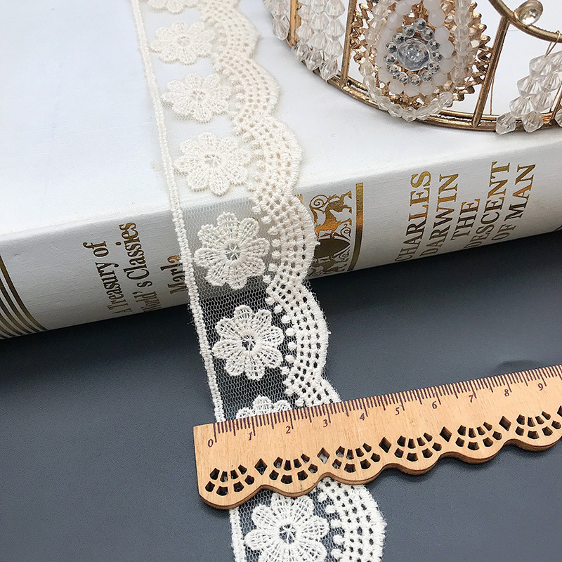 Fil de coton brodé blanc Beige - Embroidery Thread Yarn avis et prix