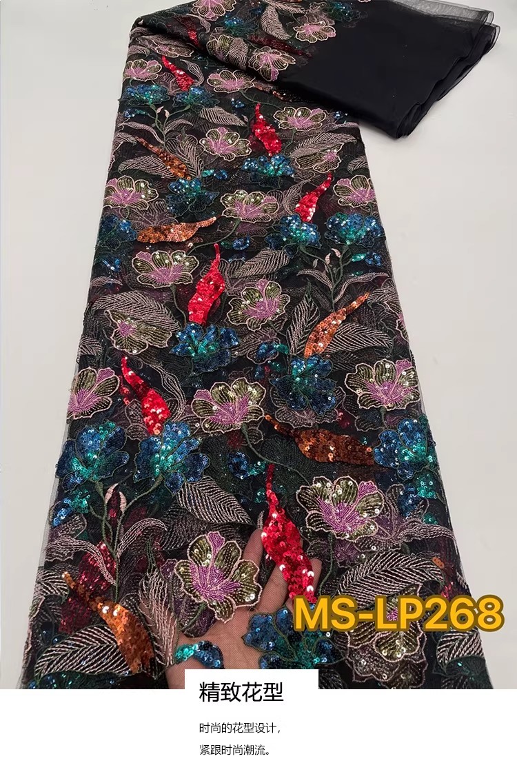 Tissu en maille douce de 1 yar - Embroidery Net Dress avis et prix