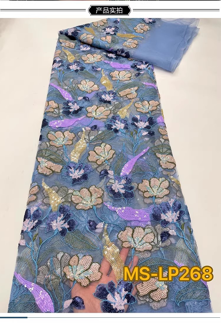 Tissu en maille douce de 1 yar - Embroidery Net Dress avis et prix